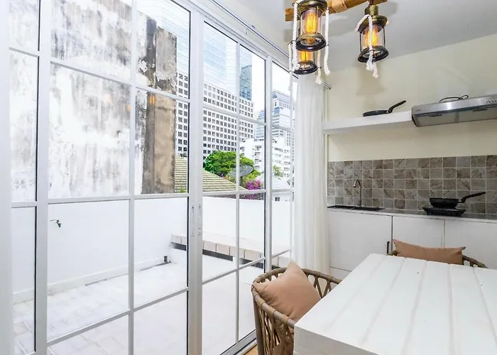 2 Bedroom For 3 Guests In Heart Sathorn With Balcony